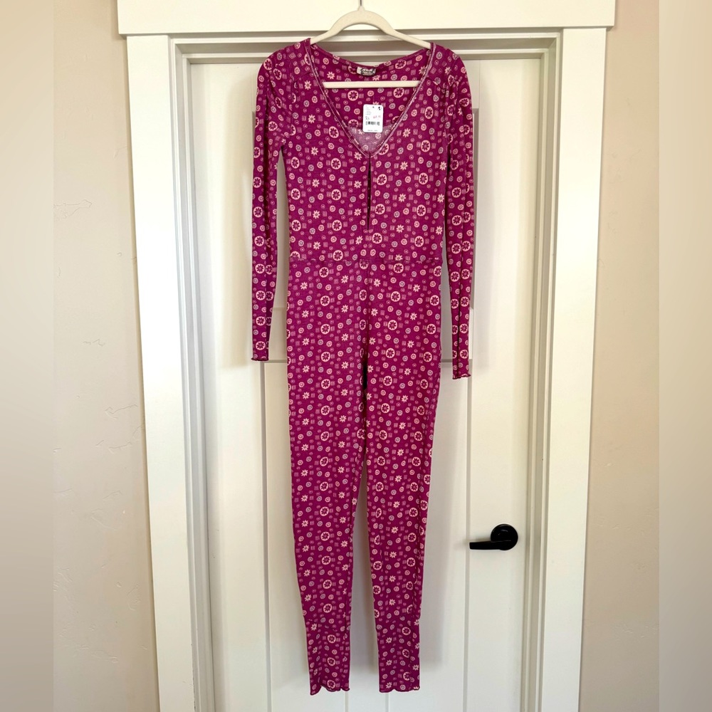 Free people long John onesie size XS